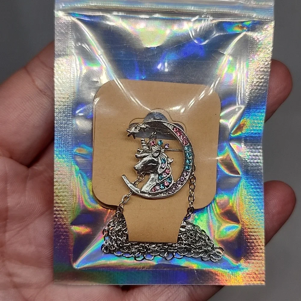 🦄 Unicorn 🦄 Moon necklace
